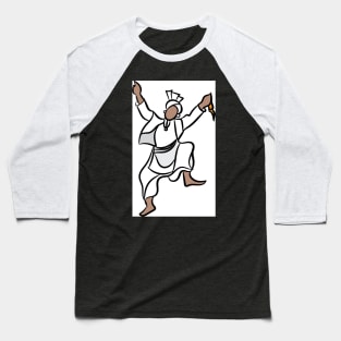 Bhangra Dancer Baseball T-Shirt